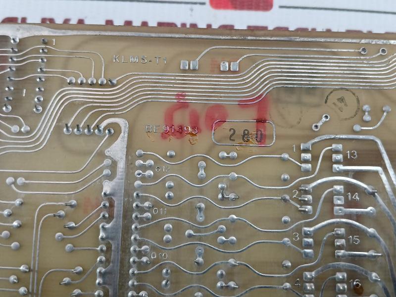 Picanol Loom Control Board Be91493