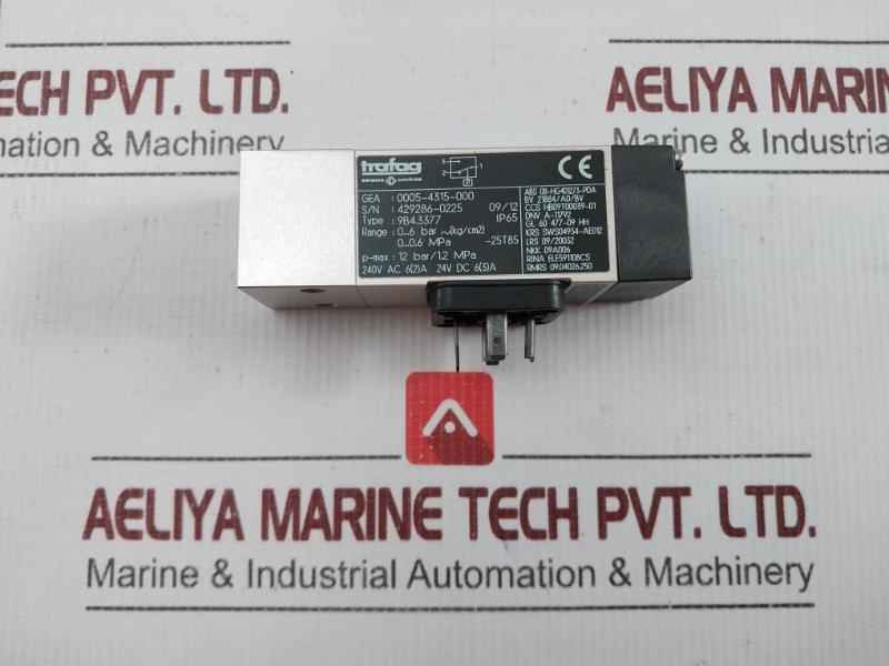 Picostat Pressure Switch 12 Bar/1.2 Mpa Trafag 9B4.3377