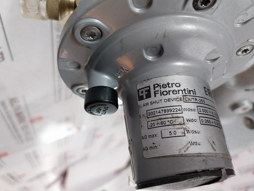 Pietro Fiorentini Dival 600A Tr Gas Pressure Regulator 18.90 Bar