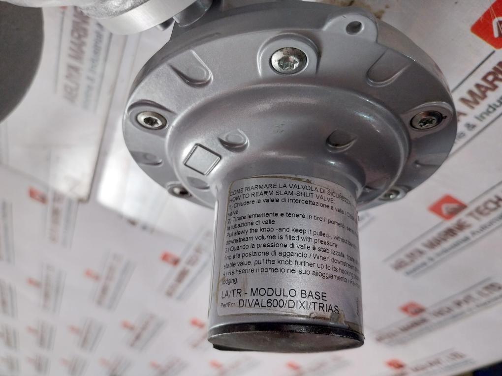 Pietro Fiorentini Dival 600A Tr Gas Pressure Regulator 18.90 Bar