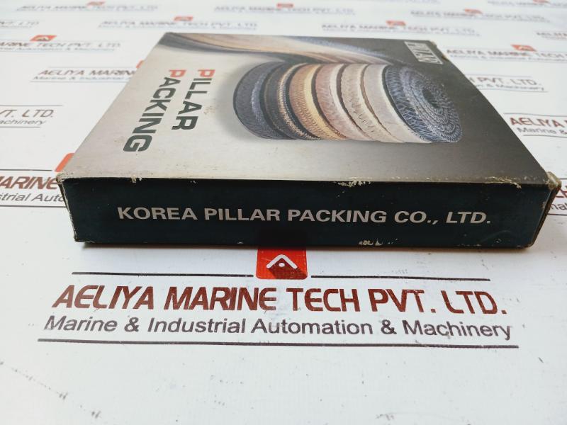 Pillar 6501L Carbonized Fiber Square Braid Packing 12.5Mm