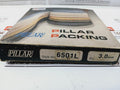 Pillar 6501L Carbonized Fiber Square Braid Packing 3.0Mm Set