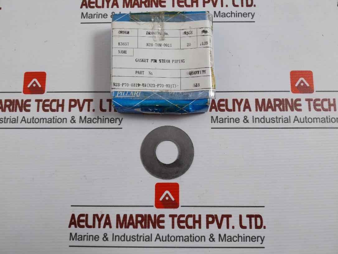 Pillar 6633 Gasket For Steam Piping (1 Box = 13 Pcs)