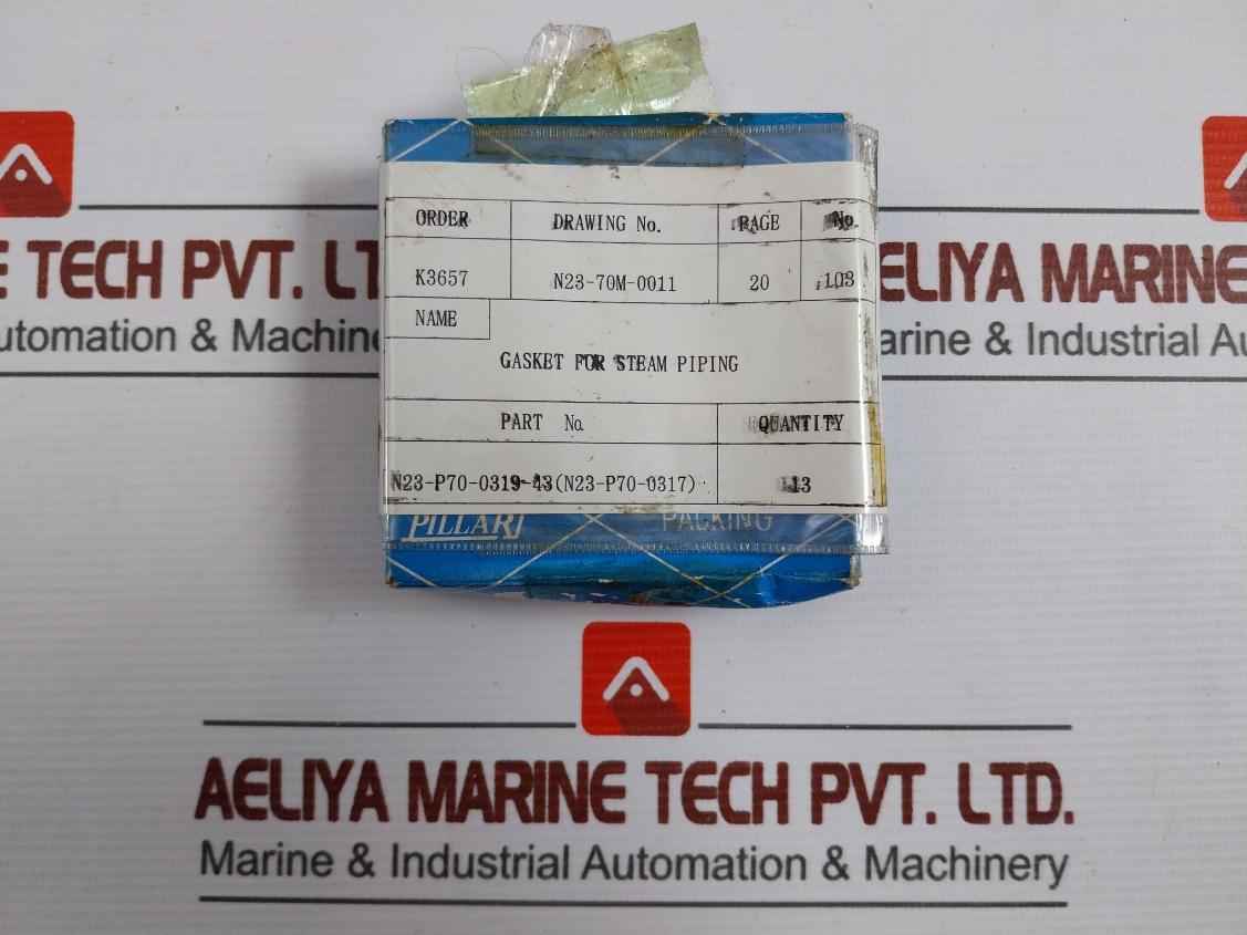 Pillar 6633 Gasket For Steam Piping (1 Box = 13 Pcs)