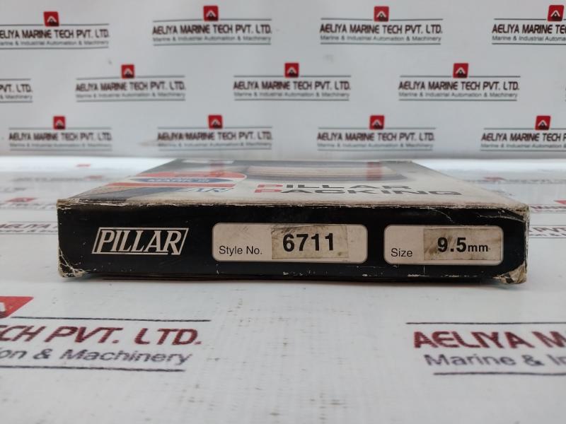 Pillar 6711 Carbonized Fiber Packing 9.5 Mm