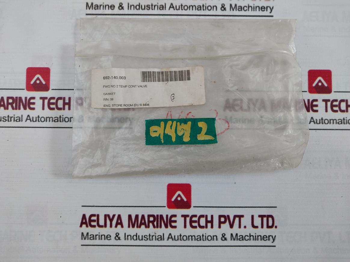 Pillar 6722-8 Fwg No 2 Temp Cont Valve Packing Kit 14 X 26 X 48