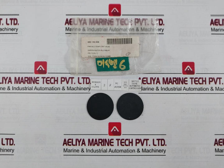 Pillar 6722-8 Fwg No 2 Temp Cont Valve Packing Kit 14 X 26 X 48