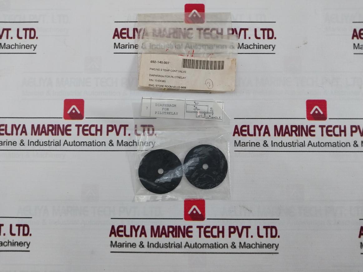 Pillar 6722-8 Fwg No 2 Temp Cont Valve Packing Kit 14 X 26 X 48