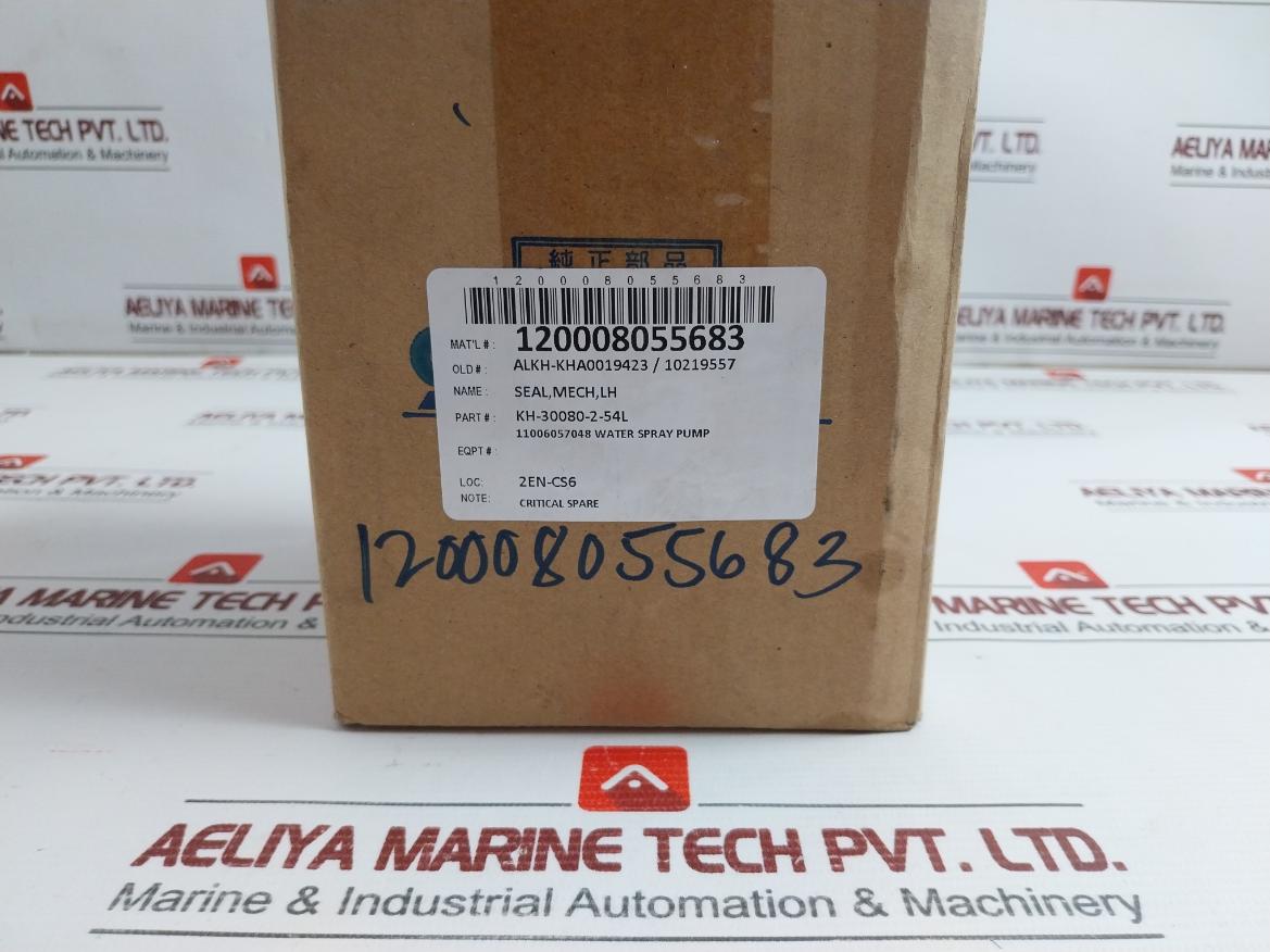 Kh-30080-2-54L 54L Mechanical Seal Shinko