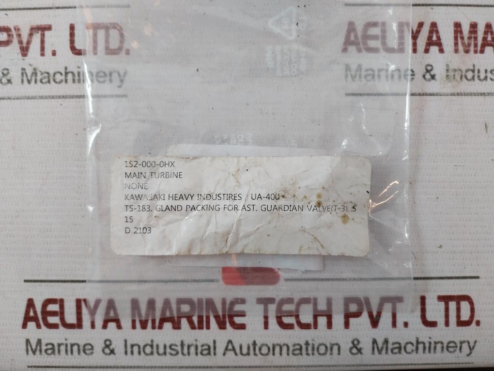 Pillar Ua-400 Gland Packing Ts-183 For Ast Guardian Valve T-3 Main Turbine