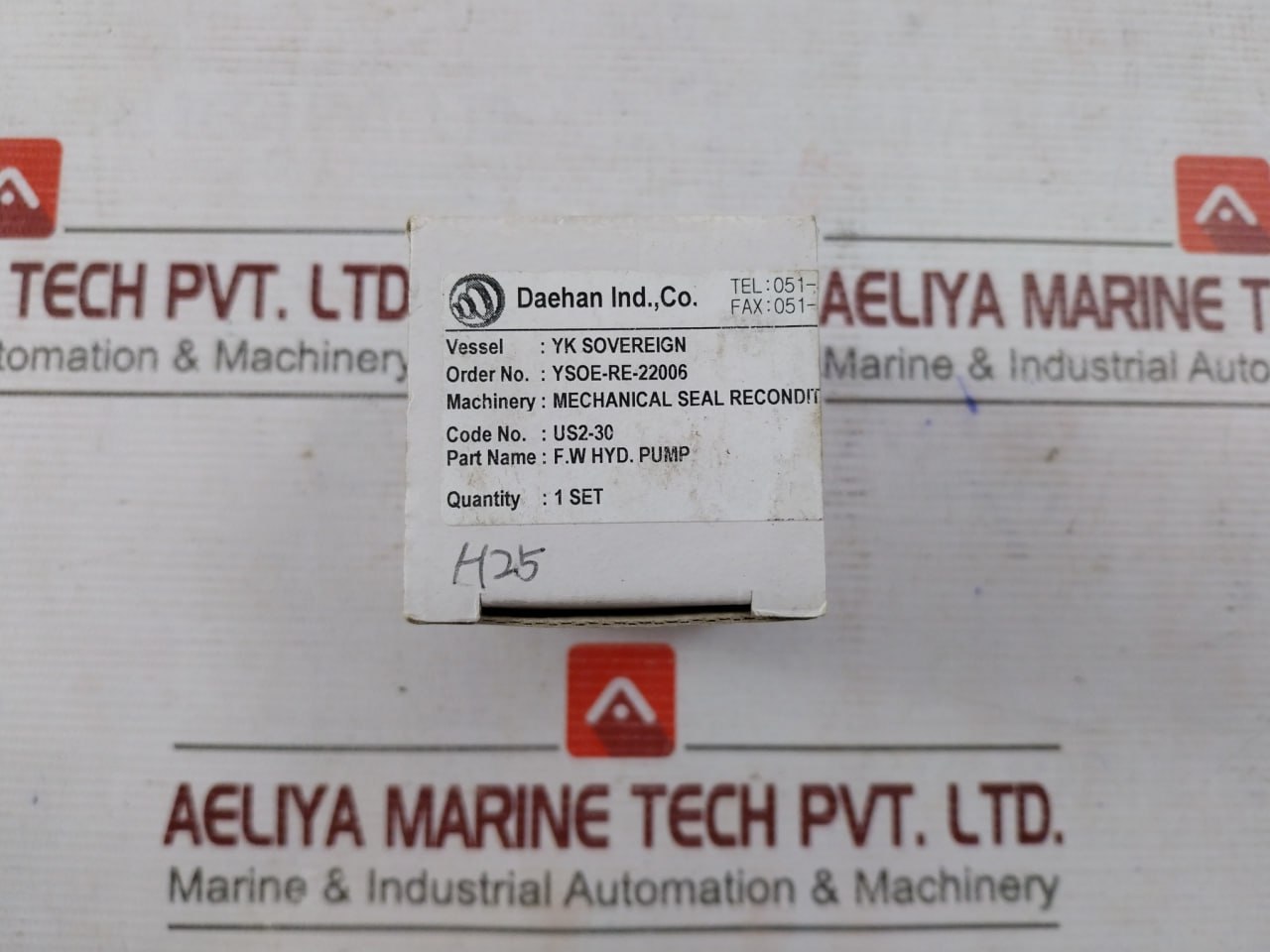 Pillar Us-2-30 Mechanical Seal Set For F.W. Hydraulic Pump Ysoe-re-22006