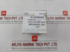 Pillar Us-2-35 Complete Mechanical Seal Set For F.W.G S.W Feed Pump Svs125
