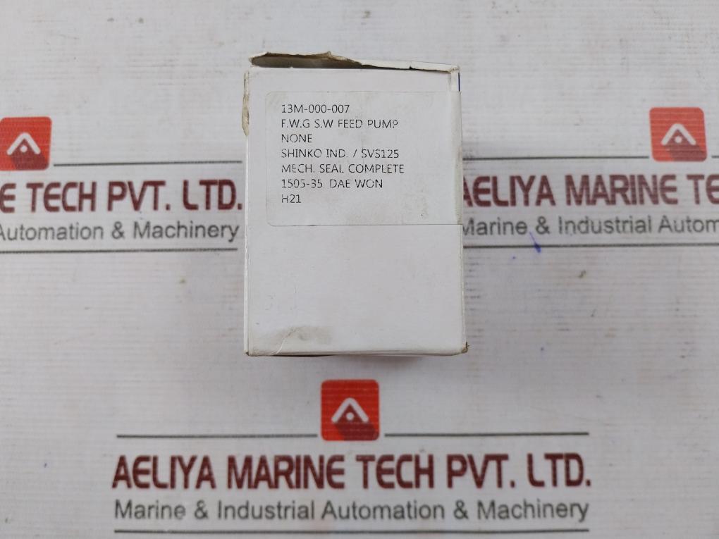 Pillar Us-2-35 Complete Mechanical Seal Set For F.W.G S.W Feed Pump Svs125