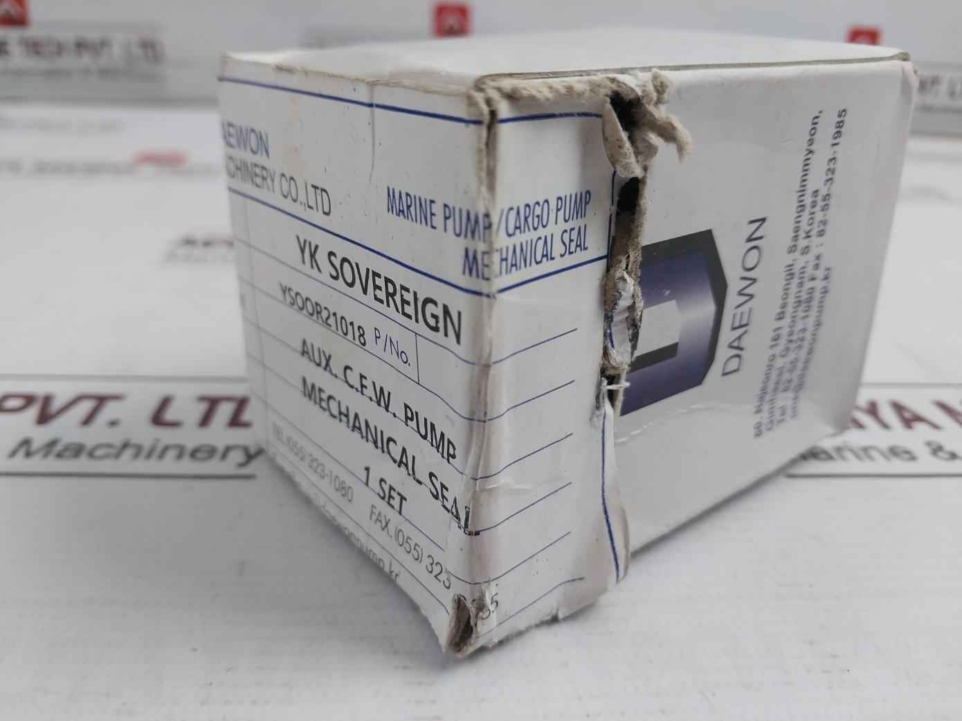 Pillar Us-2-35 Mechanical Seal For Aux Cfw Pump Ysoor21018