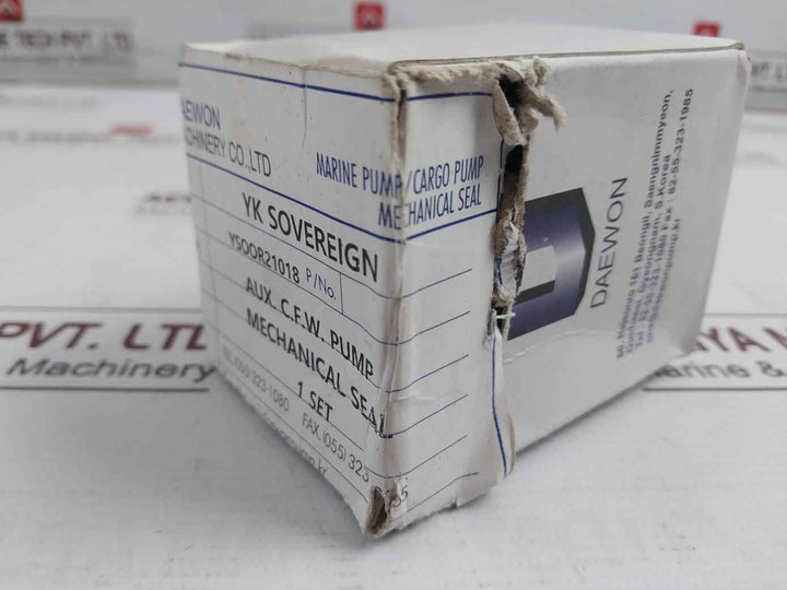 Pillar Us-2-35 Mechanical Seal For Aux Cfw Pump Ysoor21018