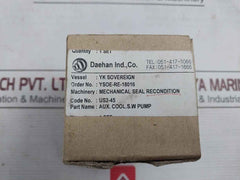 Pillar Us-2-45 Mechanical Seal Set Es10-045Jp,0Gs-000-009,Svs125-2