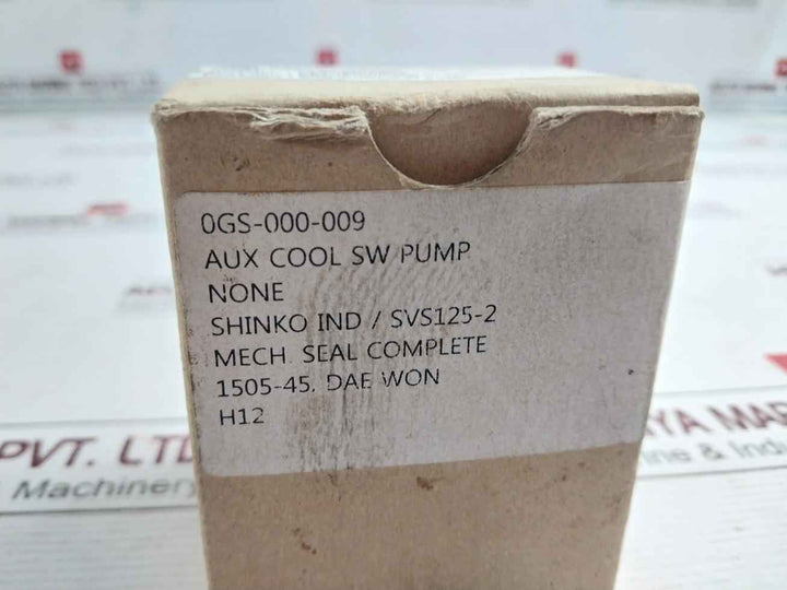 Pillar Us-2-45 Mechanical Seal Set Es10-045Jp,0Gs-000-009,Svs125-2