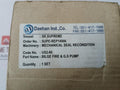 Pillar Us-2-60 Mechanical Seal For Bilge Fire & G.S Pump Rvp 200-2Ms G 1105
