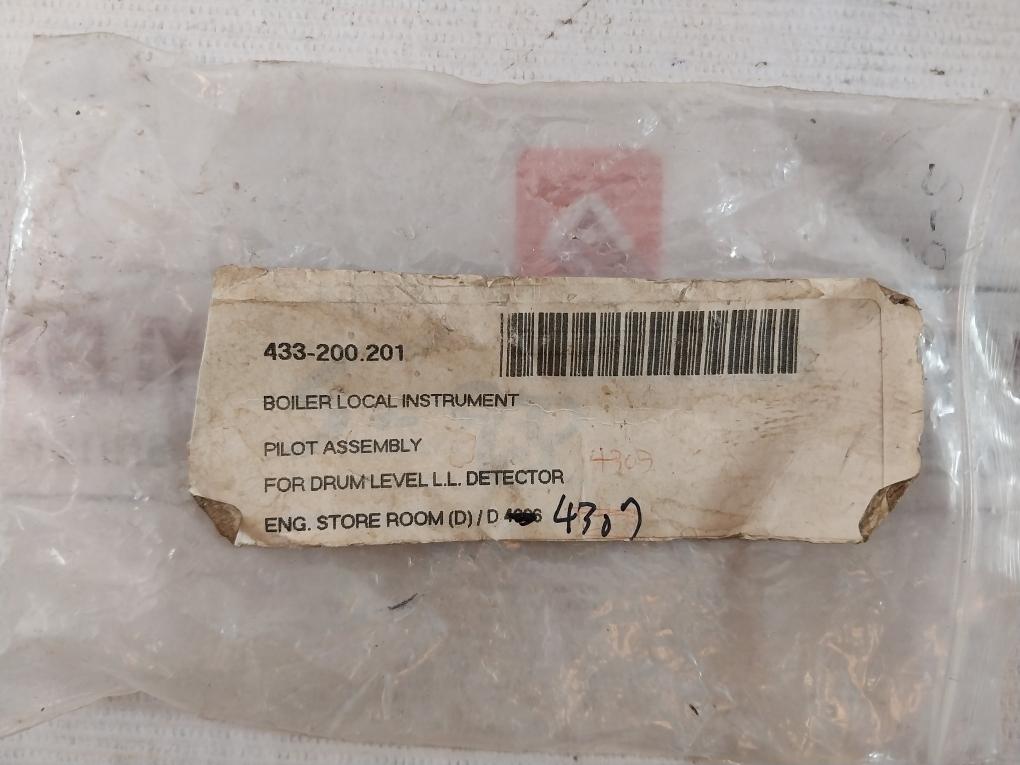 Pilot Assembly For Drum Level L.L. Detector 433-200.201