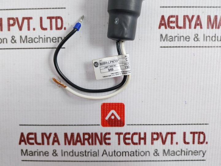 Pilot Light 3/4-14 Npsm Allen Bradley 800H-lpk10*