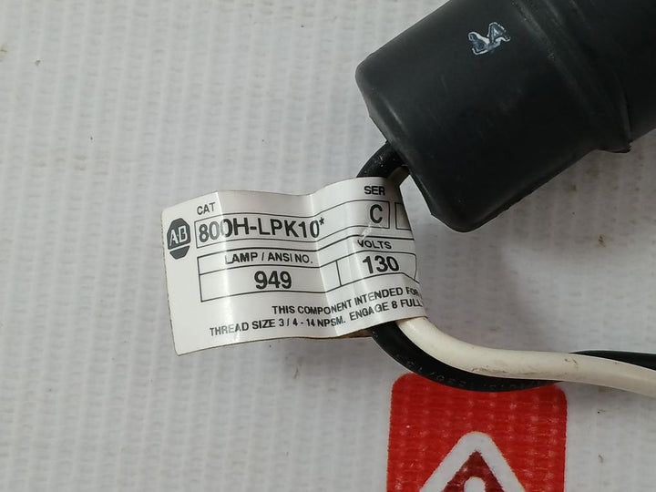 Pilot Light 800H-lpk10* Allen Bradley 130V