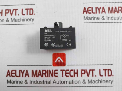 Pilot Lights Transformer Block 220–250 Vac 50–60Hz Abb 1Sfa-616950R1012