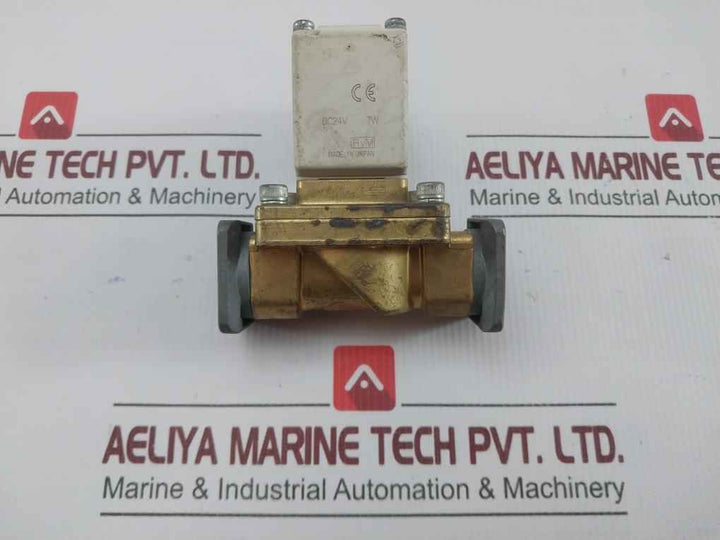Pilot Operated 2 Port Solenoid Valve Vxz242Fz2A Smc 24V Dc