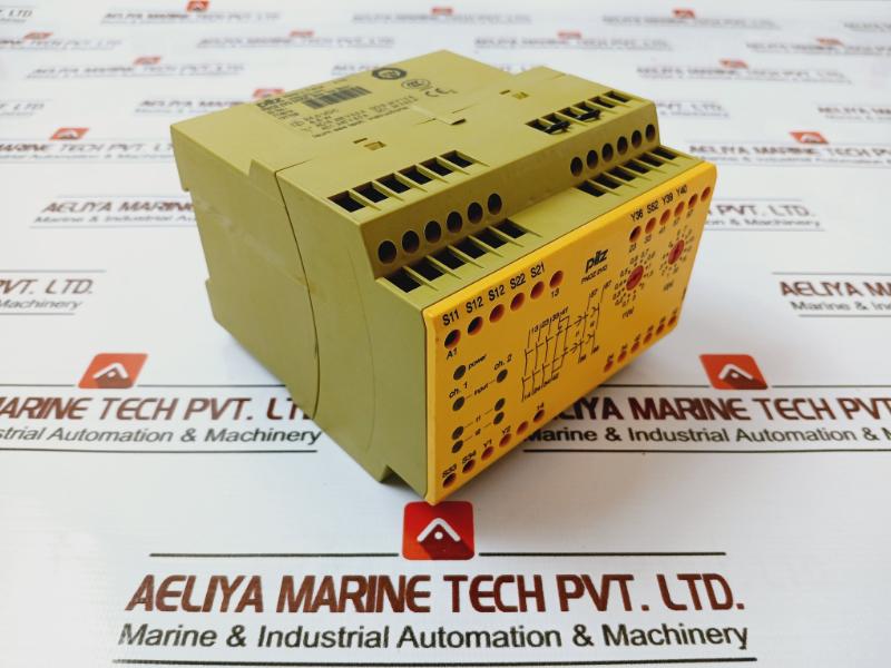 Pilz 774013 Pnoz 2Vq 24Vdc 3N/O 1N/C 2N/O T Safety Relay 774013