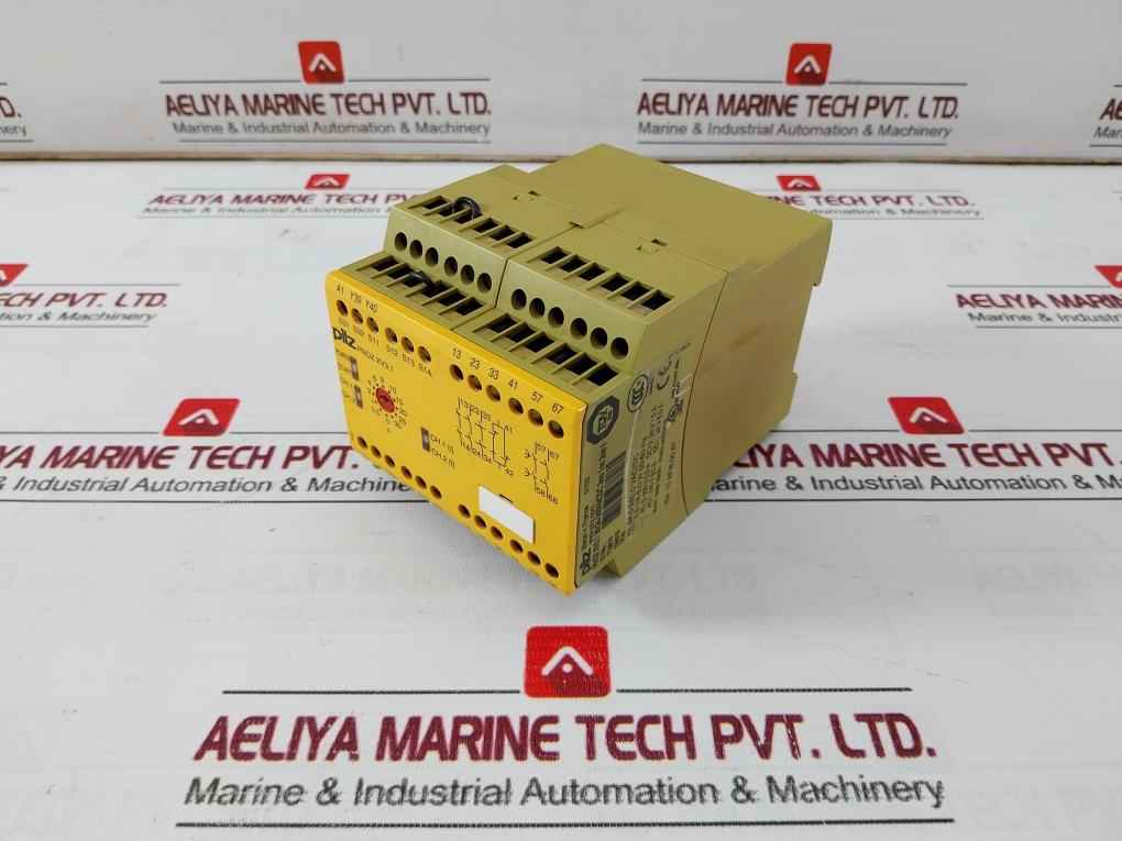 Pilz 774610 Pnoz Xv3.1 Series Safety Relay 24.0-240.0 Vac/Dc 0-30S