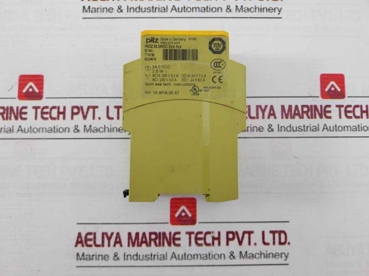 Pilz 774730 Safety Relay 24.0 Vdc 2.5 W 8233470 230 V 5.0 A