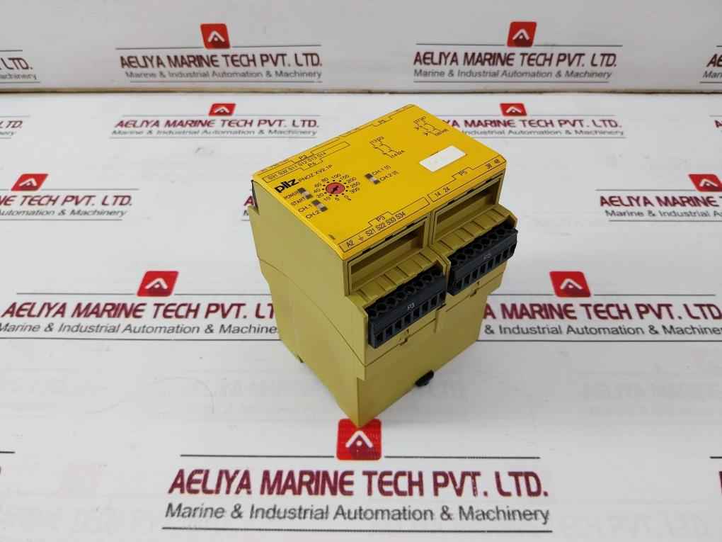 Pilz 777548 Safety Relay 24-240 Vac/Dc 0-300S Pnoz Xv2.1P