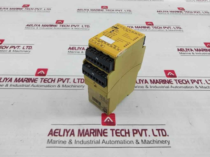 Pilz 777586 Safety Relay Module Pze X4Vp4 24Vdc 4N/O