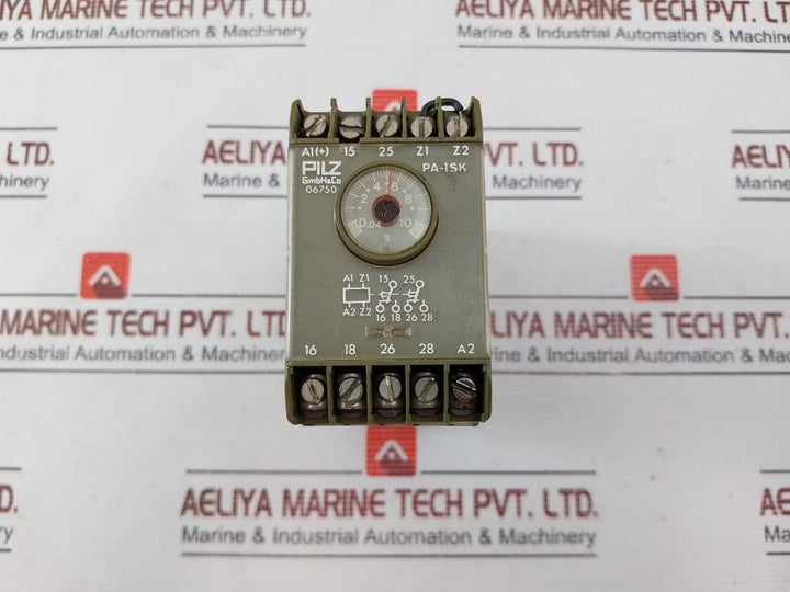 Pilz Pa-1Sk Time Relay 0,04 – 10 Sec