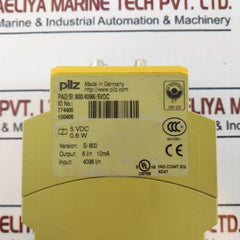 Pilz Pad/Si 800/4096I/5Vdc Safety Monitoring Relay 5 Vdc 0.6W