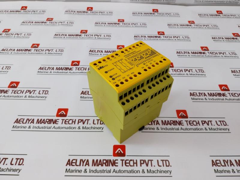 Pilz Pdz 24Vdc 2N/O 2N/C Programming Controller Frequency Safety Relay 24 Vdc