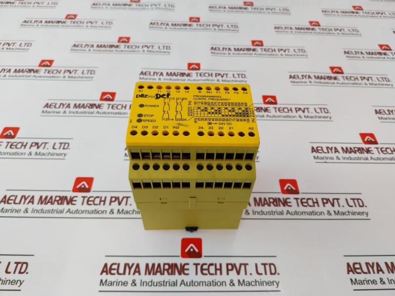 Pilz Pdz 24vdc 2n/o 2n/c Safety Relay 774400 10,0w