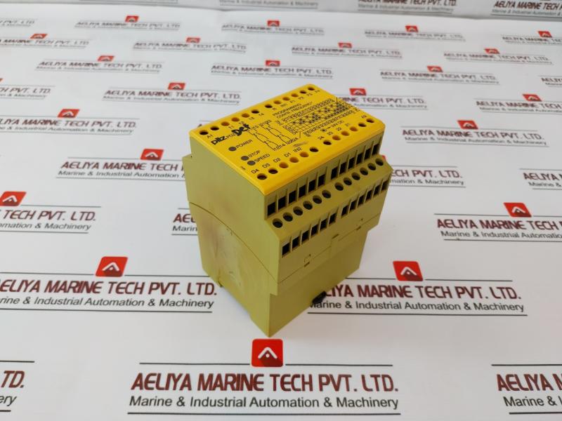 Pilz Pdz 24vdc 2n/o 2n/c Safety Relay 774400 10,0w