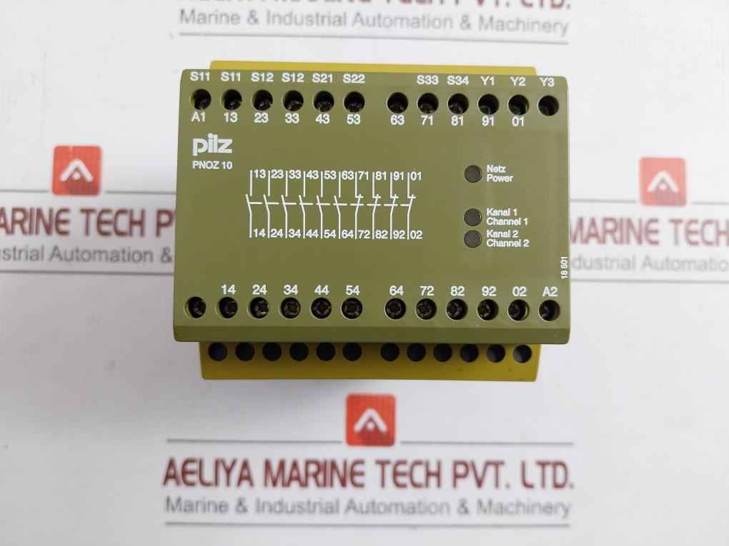 Pilz Pnoz 10 24Vdc 6N/O 4N/C