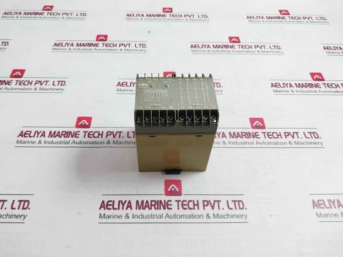 Pilz Pnoz 1 3S/1O Safety Relay 24Vdc 3.5W Din Vde 0110 4Kv/3