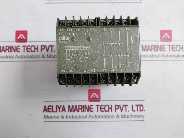 Pilz Pnoz 1 3S/1O Safety Relay 24Vdc 3.5W Din Vde 0110 4Kv/3