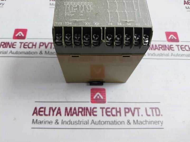 Pilz Pnoz 1 3S/1O Safety Relay 24Vdc 3.5W Din Vde 0110 4Kv/3
