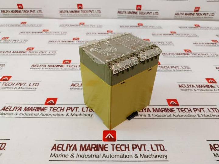 Pilz Pnoz 1 3S/1O Safety Relay 24Vac 6Va 50-60Hz, 240V 8A/400V 5A 475600