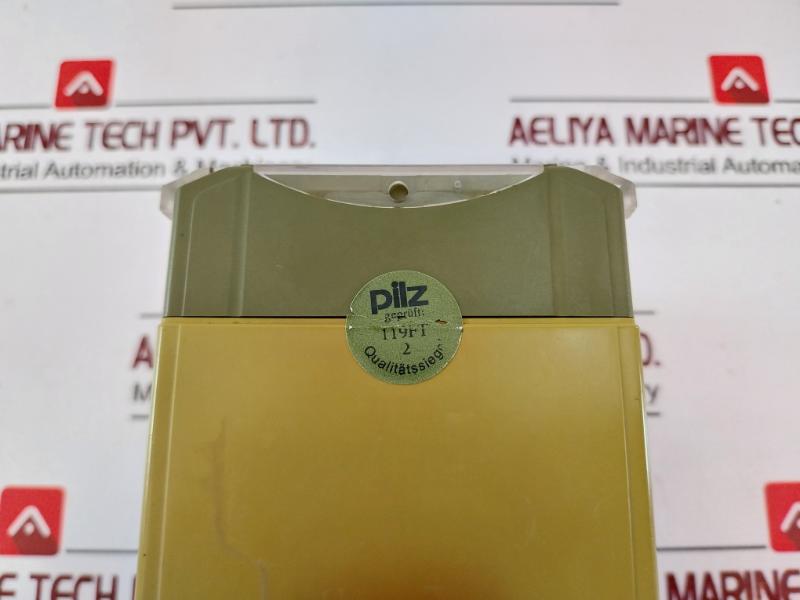 Pilz Pnoz 1 3S/1O Safety Relay 24Vac 6Va 50-60Hz, 240V 8A/400V 5A 475600