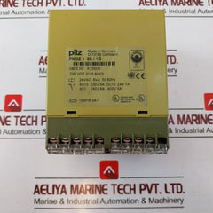 Pilz Pnoz 1 3S/1O Safety Relay 24Vac 6Va 50-60Hz, 240V 8A/400V 5A 475600