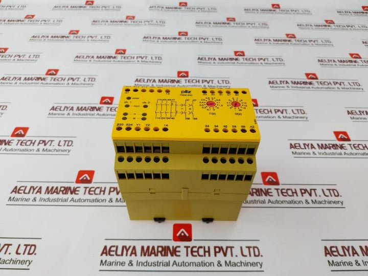 Pilz Pnoz 2vq 3n/o 1n/c 2n/o T Safety Relay 774013 24vdc 6,5w