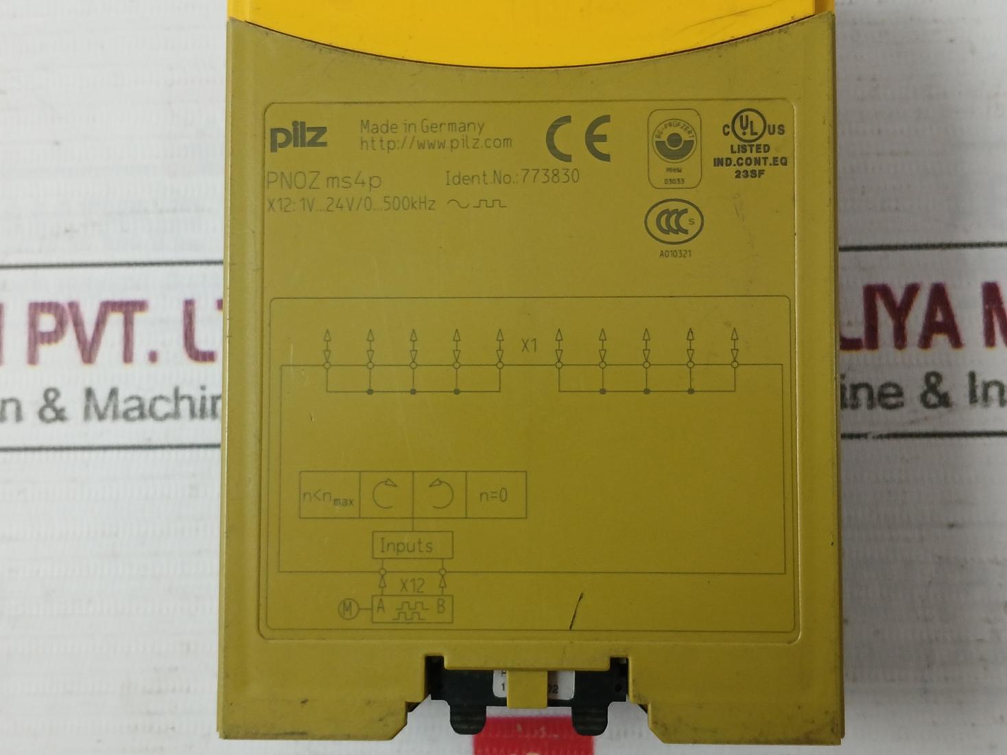 Pilz Pnoz Ms4P Configurable Safety Controller A010321