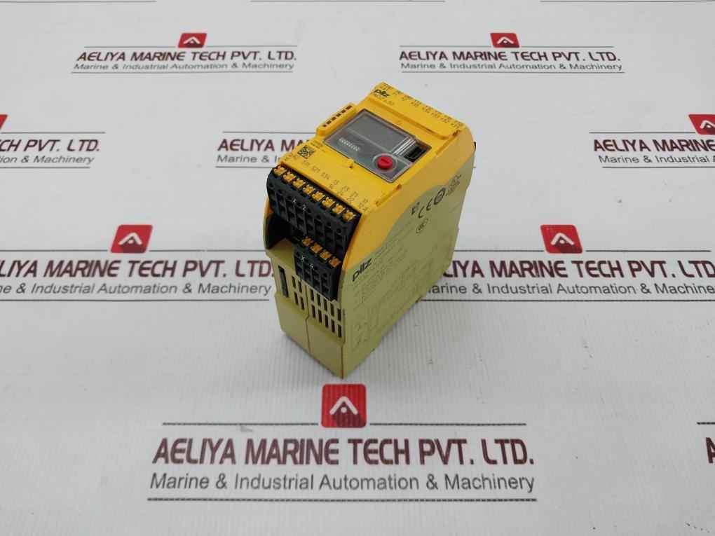 Pilz Pnoz S30 C 24-240Vacdc 2N/O 2N/C Safety Relay 24-240Vac/Dc 9.0Va 5.5W