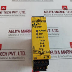 Pilz Pnoz X2p Monitoring Safety Relay 24vacdc 2n/o 50-60 Hz