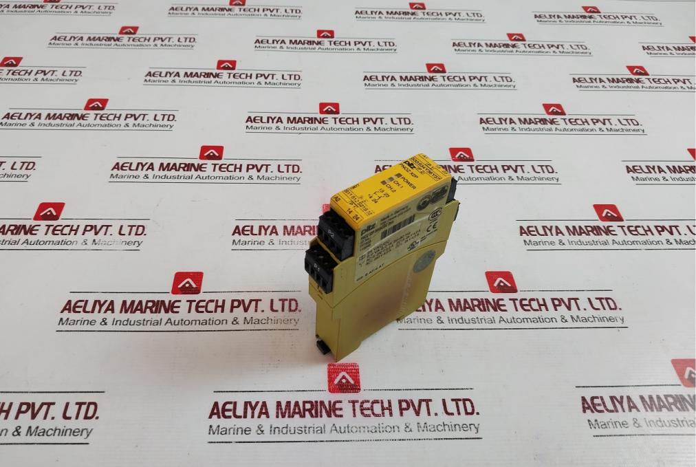 Pilz Pnoz X2p Safety Relay Module 24vac/dc 2n/o 230v 5a 50-60 Hz