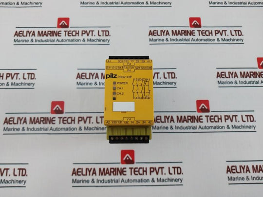 Pilz Pnoz X3P Safety Relay 24Vdc 3N/O 1N/C 1So